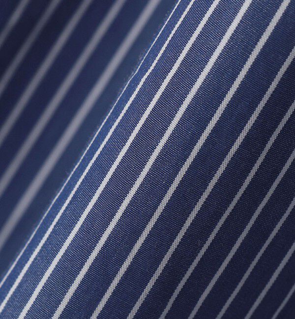 SHIPS any「SHIPS any: ストライプ / ソリッド リラックス バンドカラー シャツ 25AW◇」|シャツ・ブラウス|