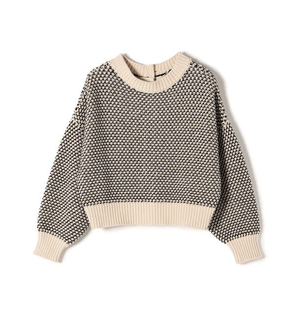 SHIPS for women「〈手洗い可能〉前後 2WAY ジャカード プルオーバー 24SS ◇」|ニット・セーター|