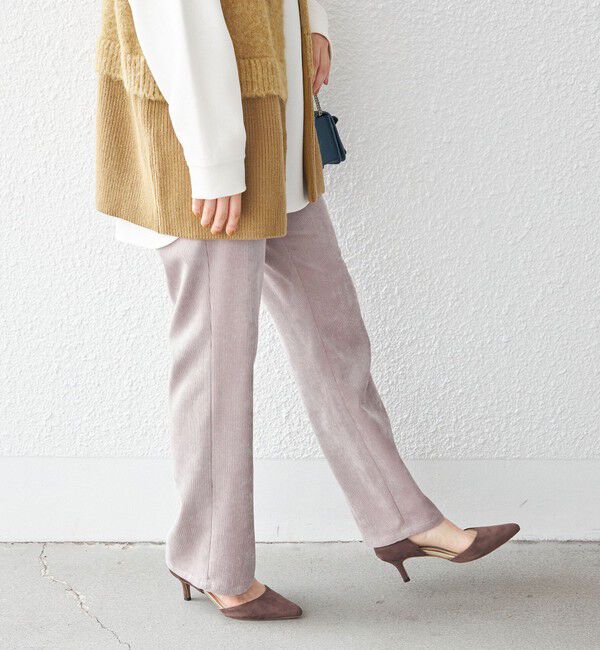 SHIPS for women「〈手洗い可能〉ストレッチ混 細 コーデュロイ スリム パンツ ◇」|その他|