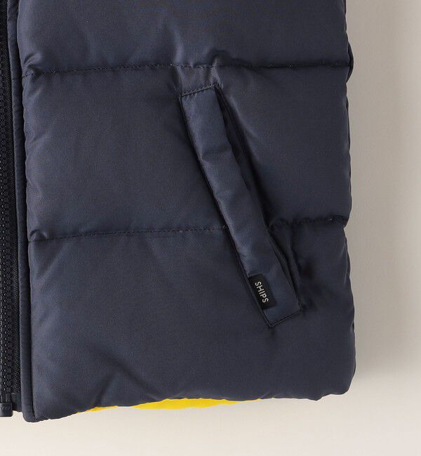 SHIPS KIDS「SHIPS KIDS:100～130cm / リサイクル ダウン ベスト」|ダウンベスト・ベスト|