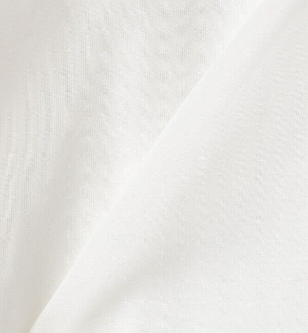 SHIPS for women「〈手洗い可能〉フリルカラー シアー ソリッド ブラウス」|シャツ・ブラウス|