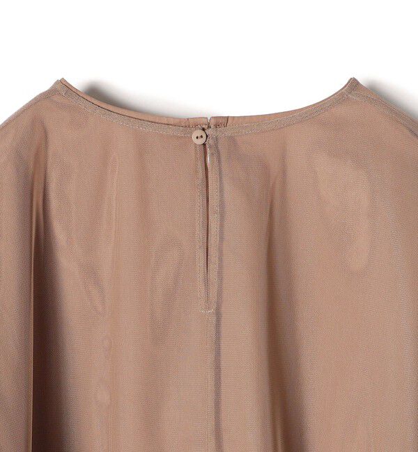 SHIPS for women「〈手洗い可能〉インナーセット チュール デザイン ブラウス ◇」|シャツ・ブラウス|