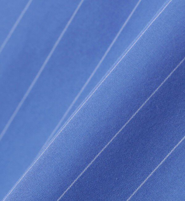 SHIPS「SHIPS: バンドカラー スーピマ コットン ポプリン ストライプ 長袖 シャツ」|シャツ・ブラウス|