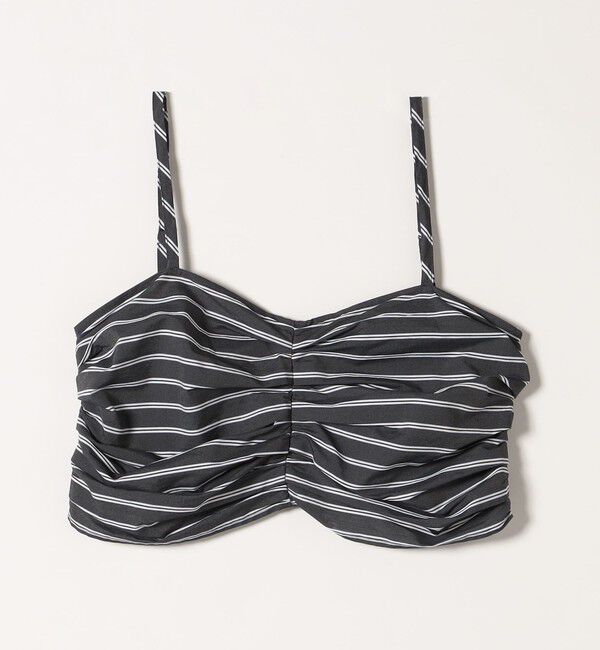 SHIPS any「SHIPS any:〈手洗い可能〉ストライプ ツイスト ビスチェ ワンピース」|ワンピース|