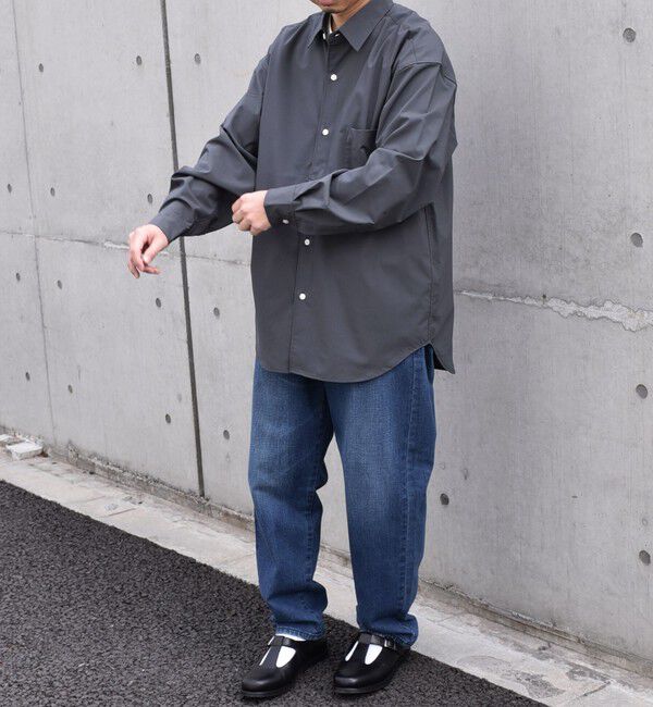 SHIPS any「SHIPS any: バンブー レーヨン バルーンスリーブ ドレープ オーバー シャツ ［BRIOS］◇」|シャツ・ブラウス|