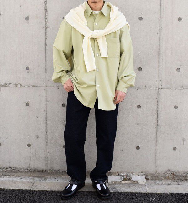 SHIPS any「SHIPS any: バンブー レーヨン バルーンスリーブ ドレープ オーバー シャツ ［BRIOS］◇」|シャツ・ブラウス|