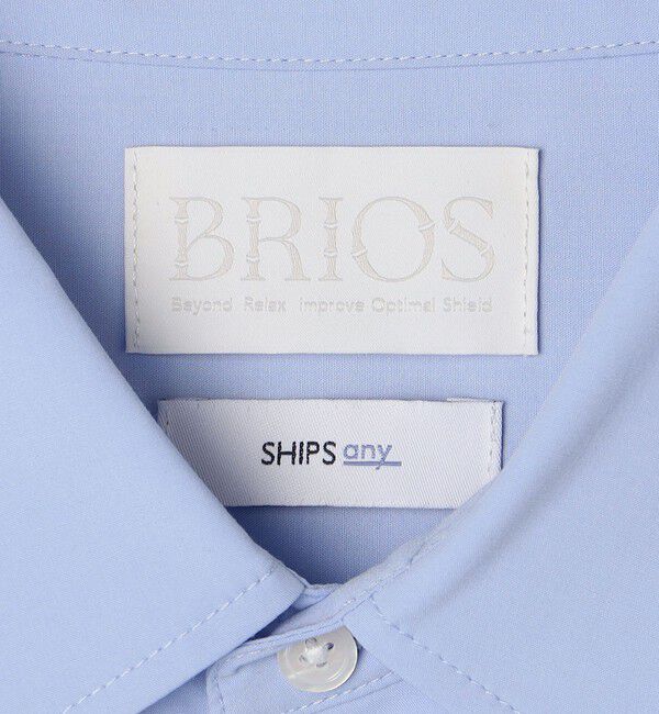 SHIPS any「SHIPS any: バンブー レーヨン バルーンスリーブ ドレープ オーバー シャツ ［BRIOS］◇」|シャツ・ブラウス|