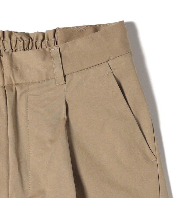 SHIPS for women「SHIPS Primary Navy Label:〈洗濯機可能〉ワンタック ワイド チノパン」|チノ|