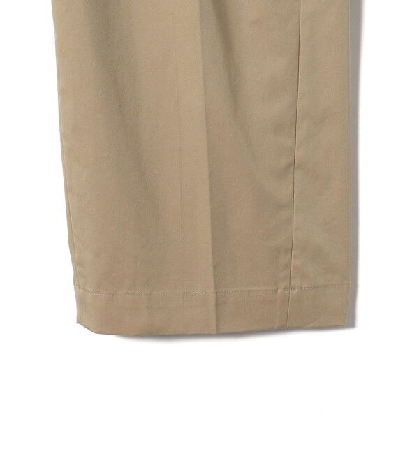 SHIPS for women「SHIPS Primary Navy Label:〈洗濯機可能〉ワンタック ワイド チノパン」|チノ|