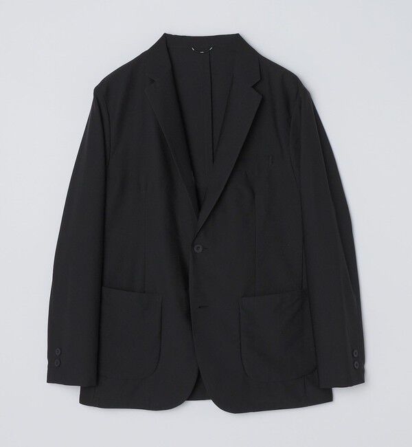 SHIPS「SHIPS:〈手洗い可能/セットアップ対応〉スーパーライト 2ボタン ジャケット」|テーラードジャケット|