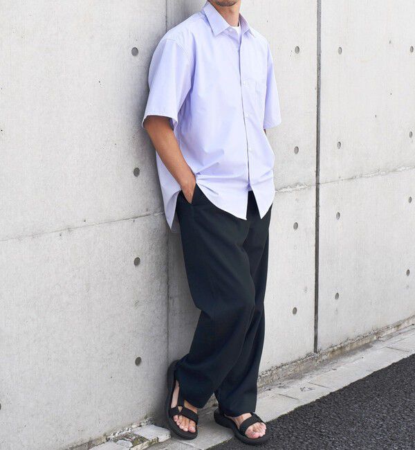 SHIPS any「SHIPS any: オーバーサイズ カラーパレット ハーフスリーブ シャツ◇」|シャツ・ブラウス|