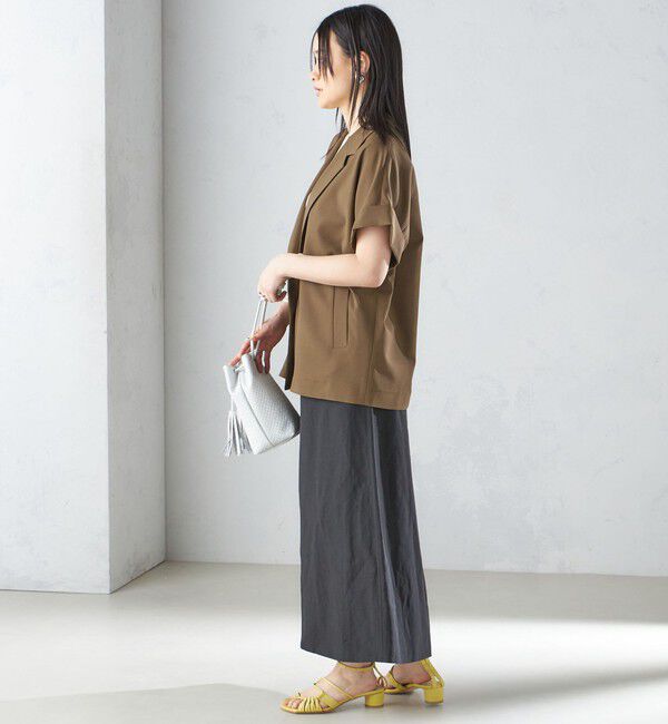 SHIPS for women「〈手洗い可能〉麻混 フレア マキシ スカート 」|スカート|