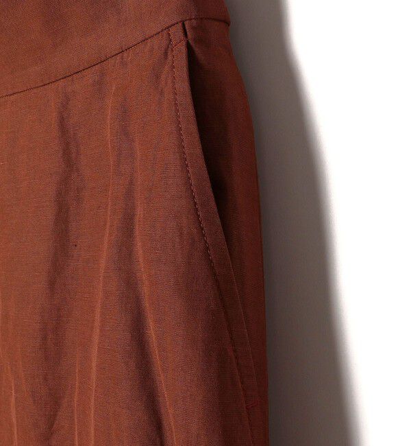 SHIPS for women「〈手洗い可能〉麻混 フレア マキシ スカート 」|スカート|