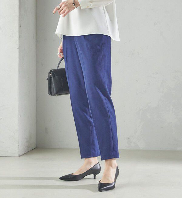 SHIPS for women「〈手洗い可能／UVカット〉ドライ オックス テーパード パンツ」|その他|