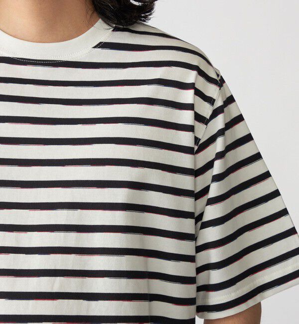 SHIPS「SHIPS: カスリ マルチ ボーダー Tシャツ」|Tシャツ・カットソー|