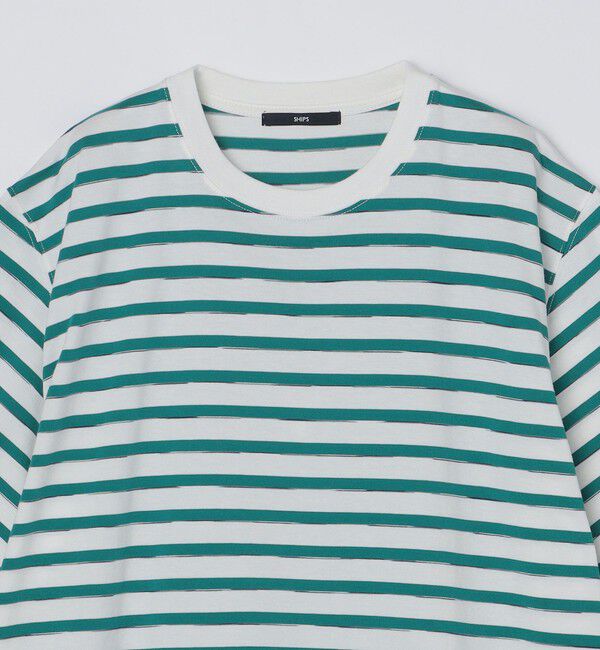 SHIPS「SHIPS: カスリ マルチ ボーダー Tシャツ」|Tシャツ・カットソー|