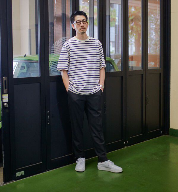 SHIPS「SHIPS: カスリ マルチ ボーダー Tシャツ」|Tシャツ・カットソー|