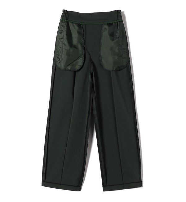 SHIPS for women「〈手洗い可能〉ツイル ストレート パンツ（セットアップ対応）」|その他|