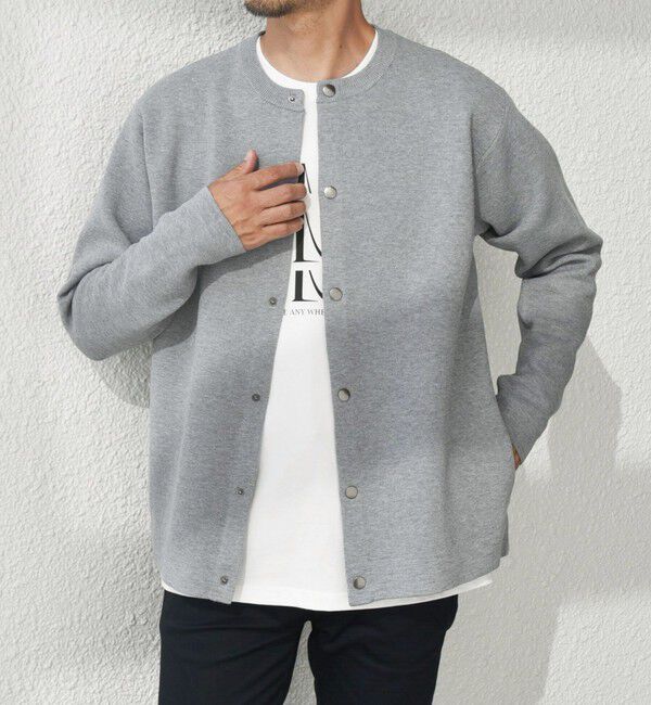 SHIPS any「SHIPS any: 〈手洗い可能〉ミラノリブ クルーネック カーディガン 26SS◇」|カーディガン|