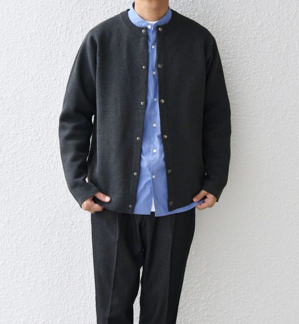 SHIPS any「SHIPS any: 〈手洗い可能〉ミラノリブ クルーネック カーディガン 26SS◇」|カーディガン|