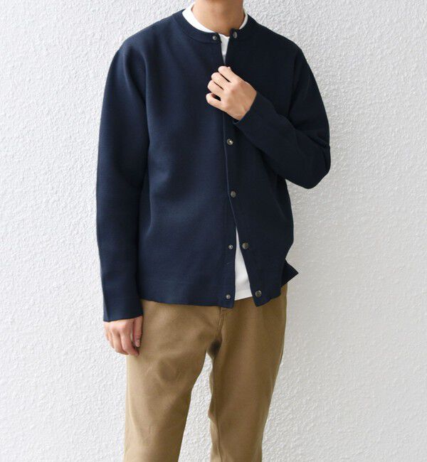 SHIPS any「SHIPS any: 〈手洗い可能〉ミラノリブ クルーネック カーディガン 26SS◇」|カーディガン|