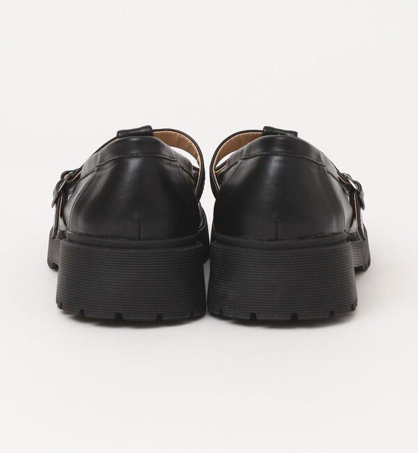 quaranciel「quaranciel: Tストラップ プラットフォーム ローファー」|ローファー|