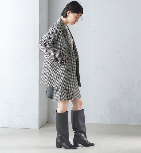 SHIPS for women「ツイード ミニ スカート」|台形|