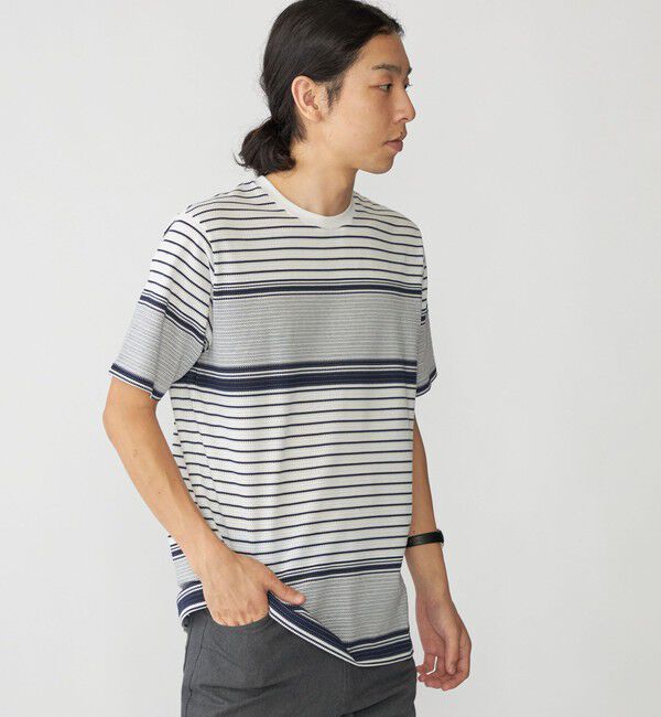 SHIPS「SHIPS: タック ボーダー Tシャツ」|Tシャツ・カットソー|