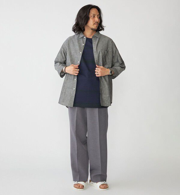 SHIPS「SHIPS: タック ボーダー Tシャツ」|Tシャツ・カットソー|