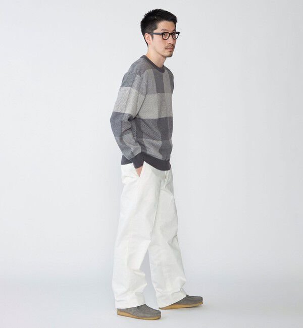 SHIPS「【SHIPS別注】THOMSON: ヘリンボーン トラウザー パンツ」|スラックス|