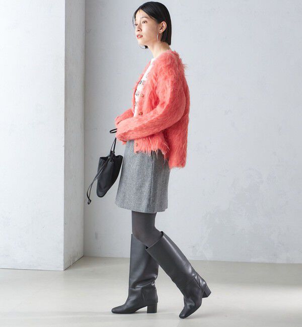 SHIPS for women「〈手洗い可能〉シャギー ファー カーディガン」|カーディガン|