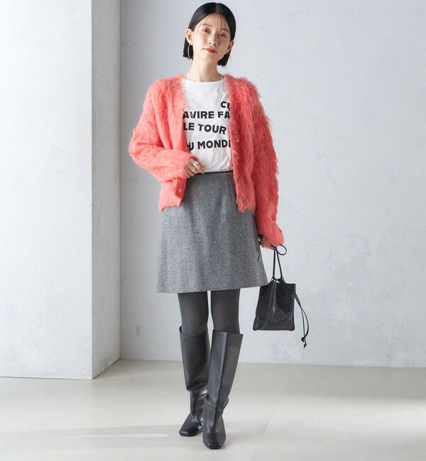 SHIPS for women「〈手洗い可能〉シャギー ファー カーディガン」|カーディガン|