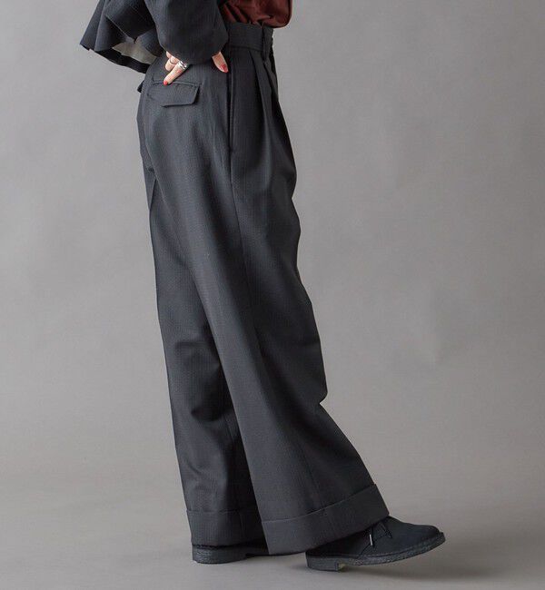 SHIPS for women「SHIPS NINE CASE:ワイド パンツ」|その他|