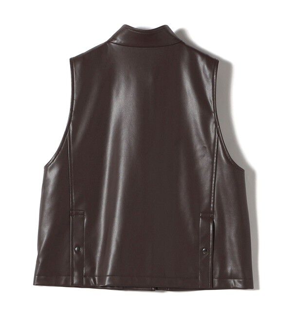 SHIPS for women「Wai＋:スタンドカラー ベスト」|ベスト・ジレ|