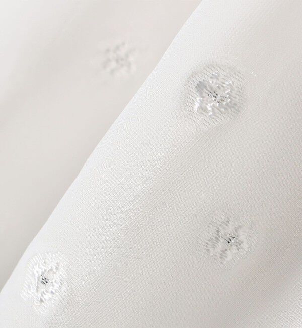 SHIPS for women「フラワー カット ジャカード ブラウス」|シャツ・ブラウス|