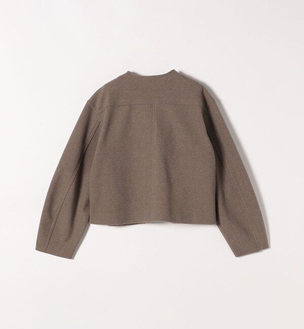 SHIPS any「SHIPS any: エア ニードル ポケット コンパクト ノーカラー ジャケット」|ノーカラージャケット|