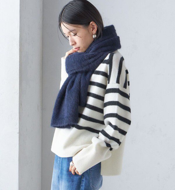 SHIPS for women「〈手洗い可能〉フォックス ニット ストール」|ストール|