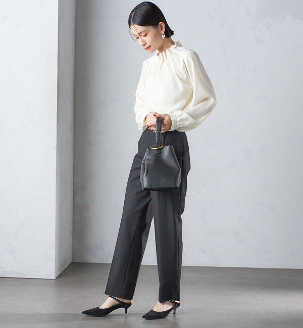 SHIPS for women「〈手洗い可能〉裏起毛 スリム テーパード パンツ」|その他|