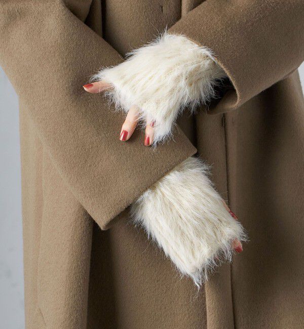 SHIPS for women「シャギー アーム ウォーマー」|手袋|