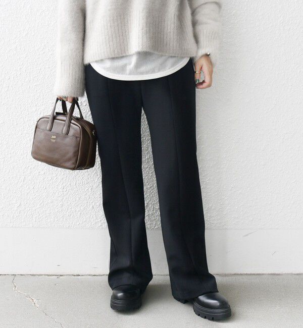 SHIPS for women「〈手洗い可能〉ストレッチ フレア パンツ」|その他|