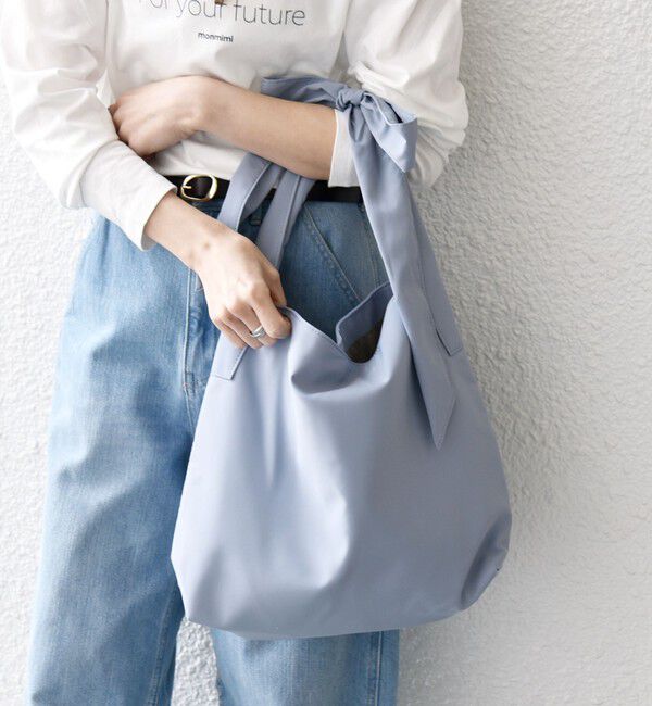 SHIPS any「【WEB限定】SHIPS any: A4 リボン付 ワンハンドル バッグ」|その他|