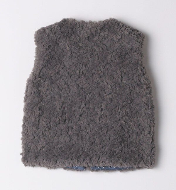 SHIPS Colors 「SHIPS Colors: 90～140cm /〈手洗い可能〉ボア ベスト◇」|ダウンベスト・ベスト|