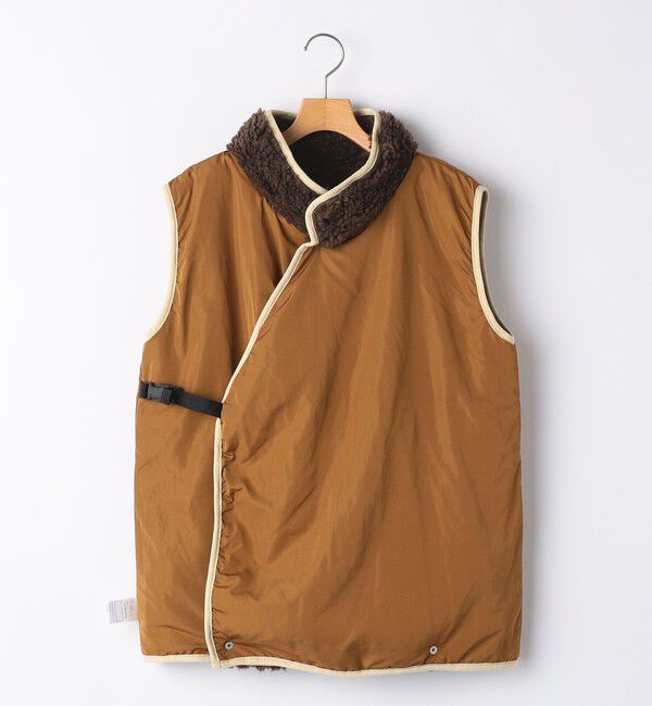 SHIPS KIDS「THE PARK SHOP:155～165cm / INUIT SHEEP VEST」|ダウンベスト・ベスト|