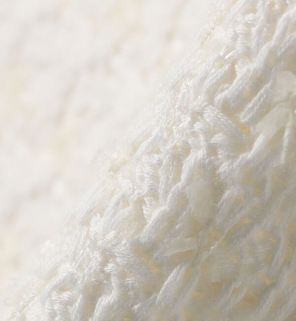 SHIPS for women「〈手洗い可能〉メタルボタンツイードニットベスト」|ベスト・ジレ|