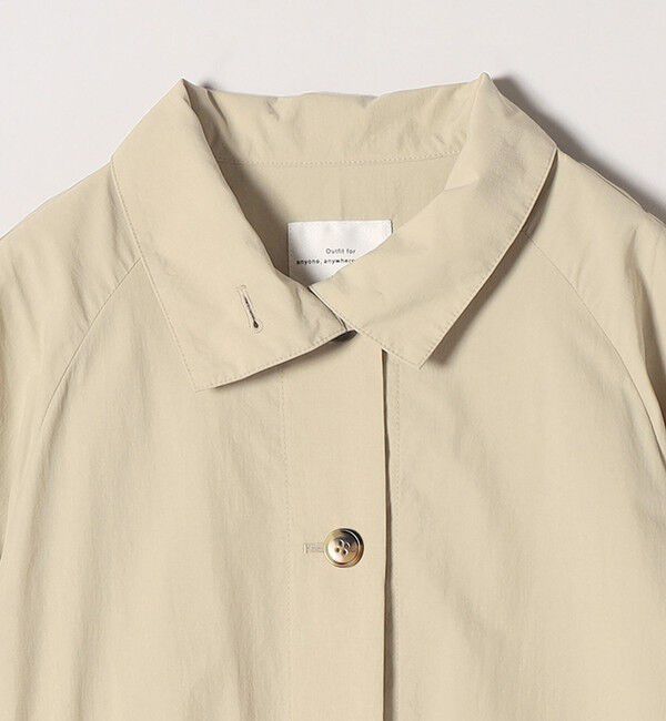 SHIPS any「SHIPS any:〈洗濯機可能〉スタンドカラー ドロスト ギャザー ロング コート」|その他|