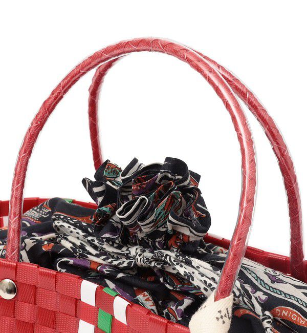 SHIPS for women「【SHIPS別注】UHURU:巾着付き バスケット バッグ S」|トートバッグ|