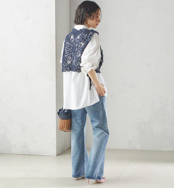 SHIPS for women「【SHIPS別注】upper hights:FLARE  DENIM」|デニム|
