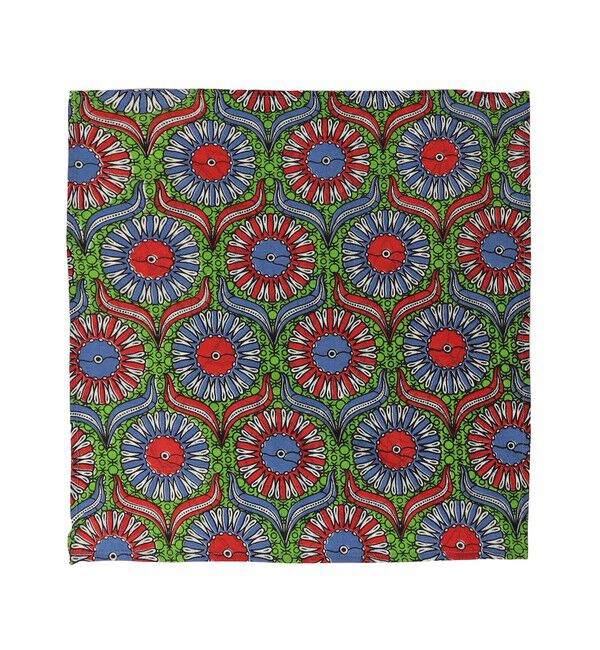 SHIPS for women「バティック パターン バンダナ」|バンダナ・スカーフ|ライトグリーン