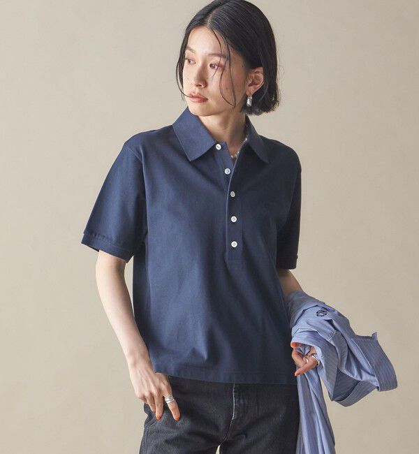 SHIPS for women「SHIPS NINE CASE:〈洗濯機可能〉ポロシャツ」|ポロシャツ|