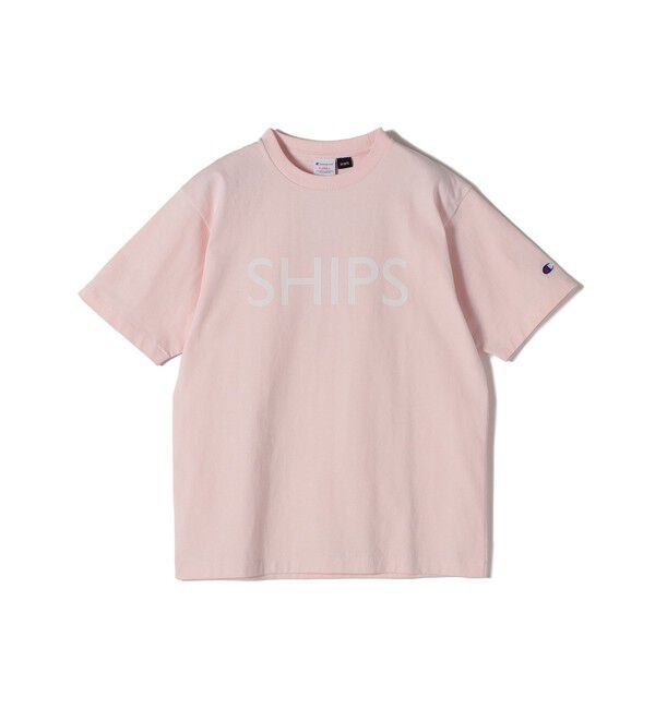 SHIPS for women「【SHIPS別注】Champion: SHIPS LOGO プリント TEE」|Tシャツ・カットソー|